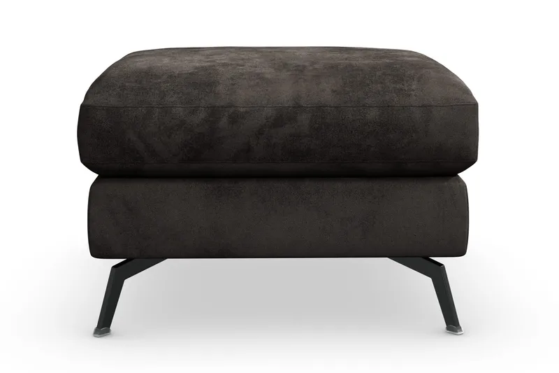Ocean Lyx Puf - Mørkegrå/Velour - Møbler - Stole & lænestole - Taburet & skammel - Puf