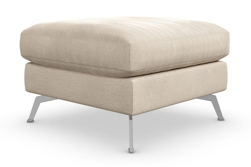 Ocean Lyx Puf - Beige/Velour - Møbler - Stole & lænestole - Taburet & skammel - Puf