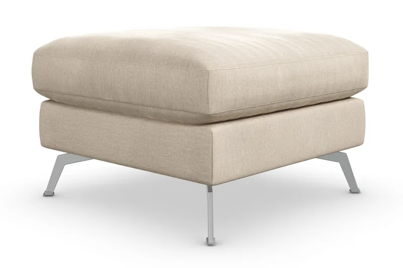 Ocean Lyx Puf, Beige/Velour