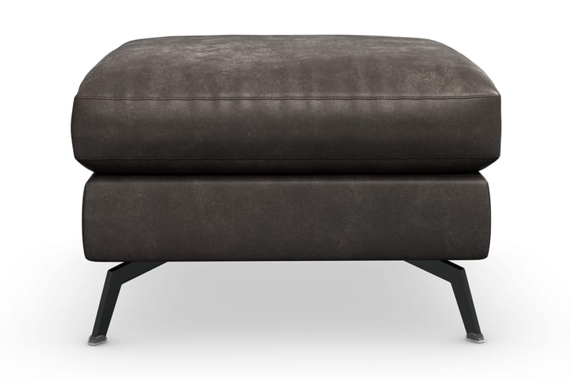 Ocean Lyx Puf - Sort/Læder - Møbler - Stole & lænestole - Taburet & skammel - Puf