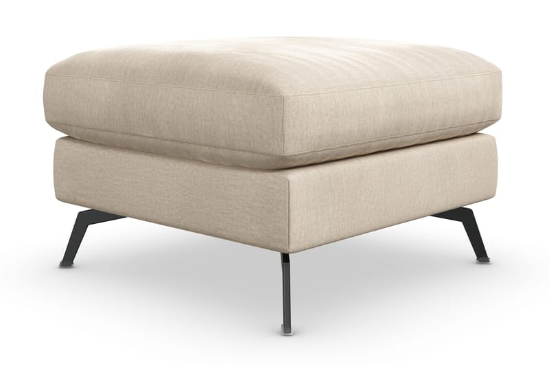 Ocean Lyx Puf - Beige/Velour - Møbler - Stole & lænestole - Taburet & skammel - Puf