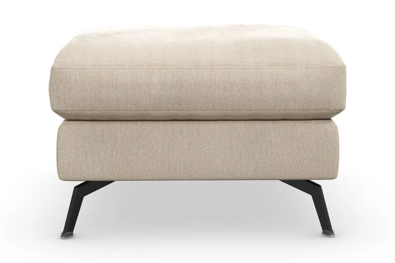 Ocean Lyx Puf - Beige/Velour - Møbler - Stole & lænestole - Taburet & skammel - Puf