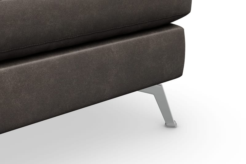 Ocean Lyx Puf - Sort/Læder - Møbler - Stole & lænestole - Taburet & skammel - Puf