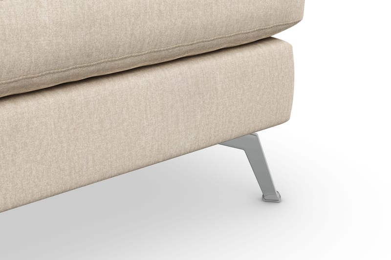 Ocean Lyx Puf - Beige/Velour - Møbler - Stole & lænestole - Taburet & skammel - Puf