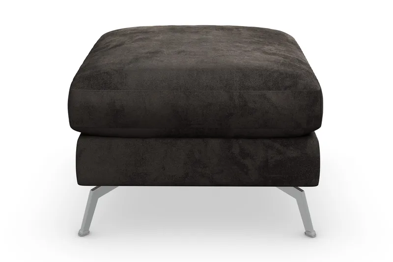 Ocean Lyx Puf - Mørkegrå/Velour - Møbler - Stole & lænestole - Taburet & skammel - Puf