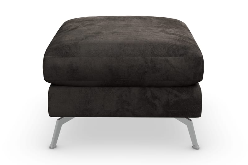 Ocean Lyx Puf - Mørkegrå/Velour - Møbler - Stole & lænestole - Taburet & skammel - Puf