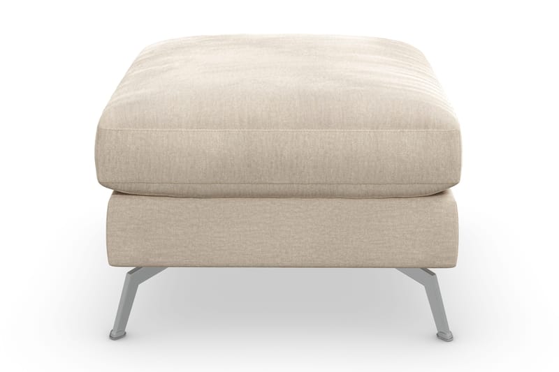 Ocean Lyx Puf - Beige/Velour - Møbler - Stole & lænestole - Taburet & skammel - Puf