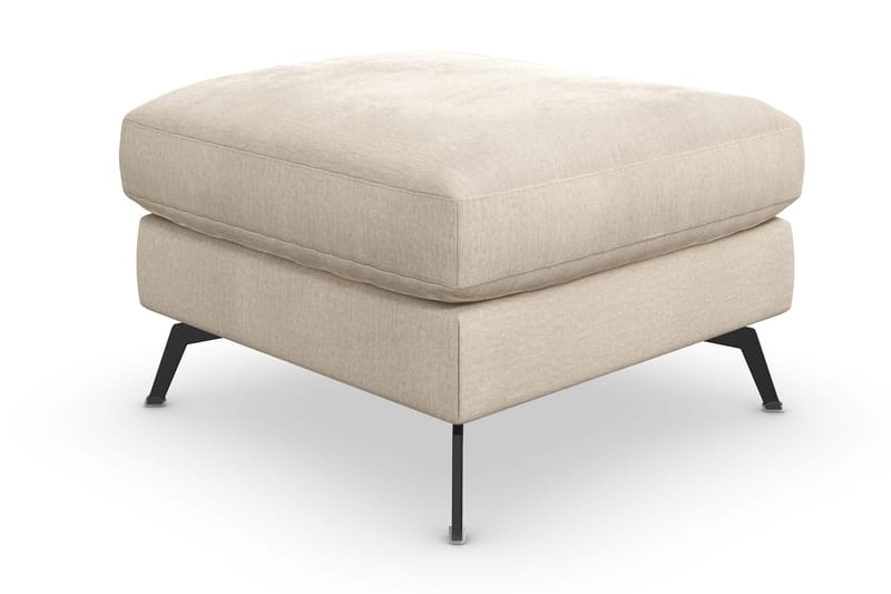 Ocean Lyx Puf - Beige/Velour - Møbler - Stole & lænestole - Taburet & skammel - Puf