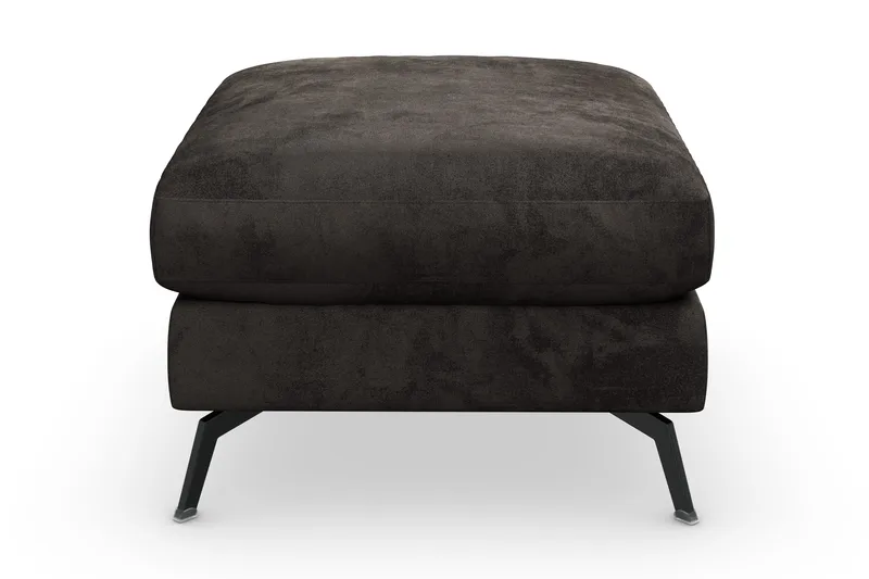 Ocean Lyx Puf - Mørkegrå/Velour - Møbler - Stole & lænestole - Taburet & skammel - Puf