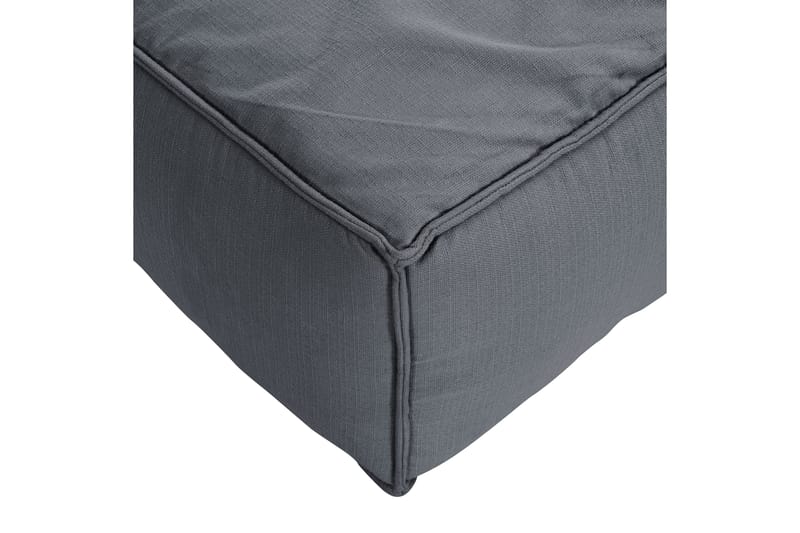 Oceanis Puf - Lysegrå/Sort - Møbler - Stole & lænestole - Taburet & skammel - Puf