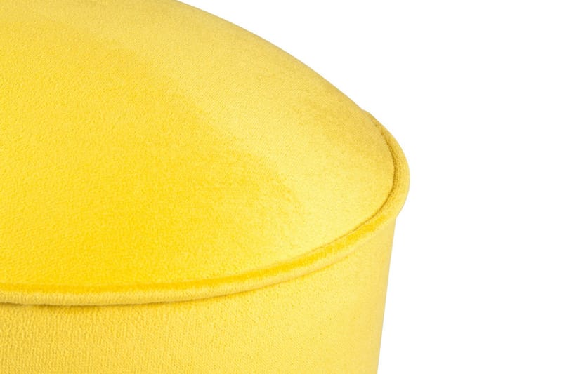 Phyllisann Fodskammel - Gul - Møbler - Stole & lænestole - Taburet & skammel - Puf