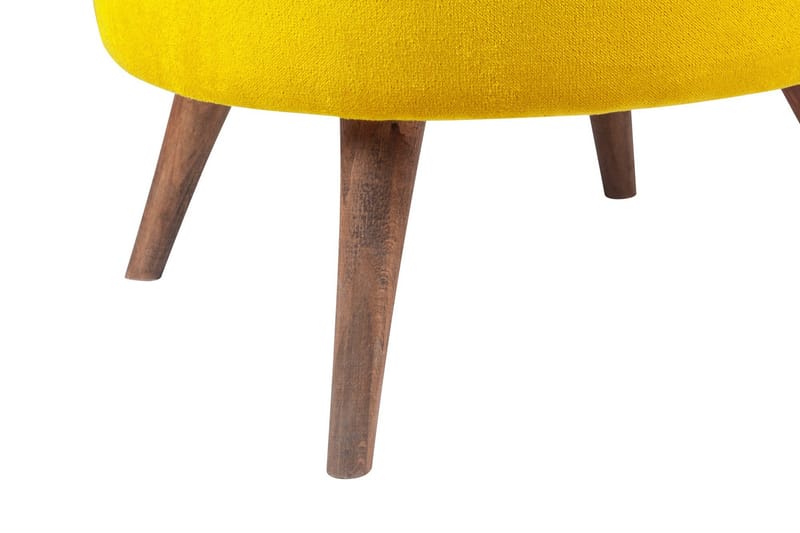 Phyllisann Fodskammel - Gul - Møbler - Stole & lænestole - Taburet & skammel - Puf