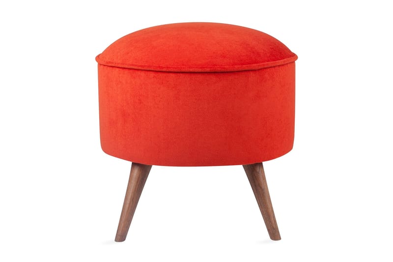 Phyllisann Fodskammel - Rød - Møbler - Stole & lænestole - Taburet & skammel - Puf