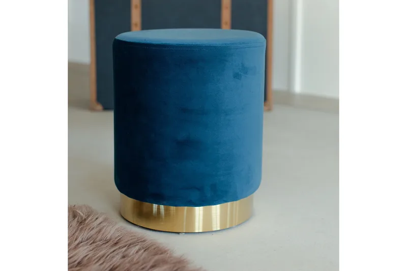 Puf La Perla - Blå - Møbler - Stole & lænestole - Taburet & skammel - Puf