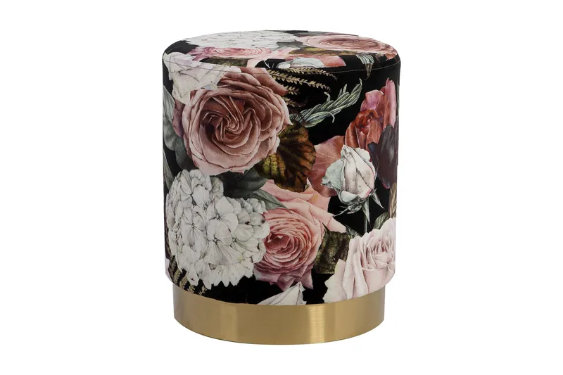 Puf La Perla - Blomster - Møbler - Stole & lænestole - Taburet & skammel - Puf