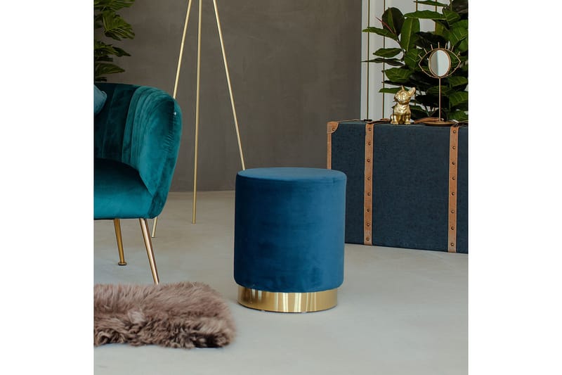 Puf La Perla - Blå - Møbler - Stole & lænestole - Taburet & skammel - Puf