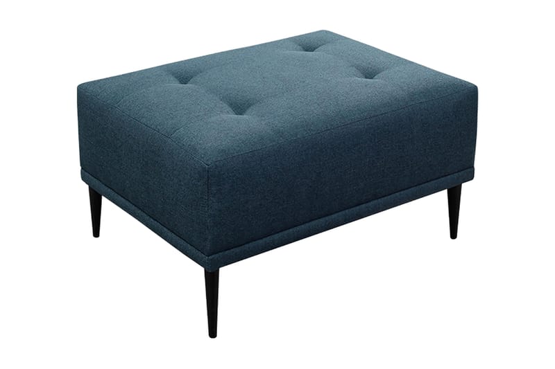 Rapale Fodskammel - Blå - Møbler - Stole & lænestole - Taburet & skammel - Puf