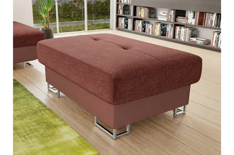 Reginia Fotpall 67 cm Brown - Møbler - Stole & lænestole - Taburet & skammel - Puf