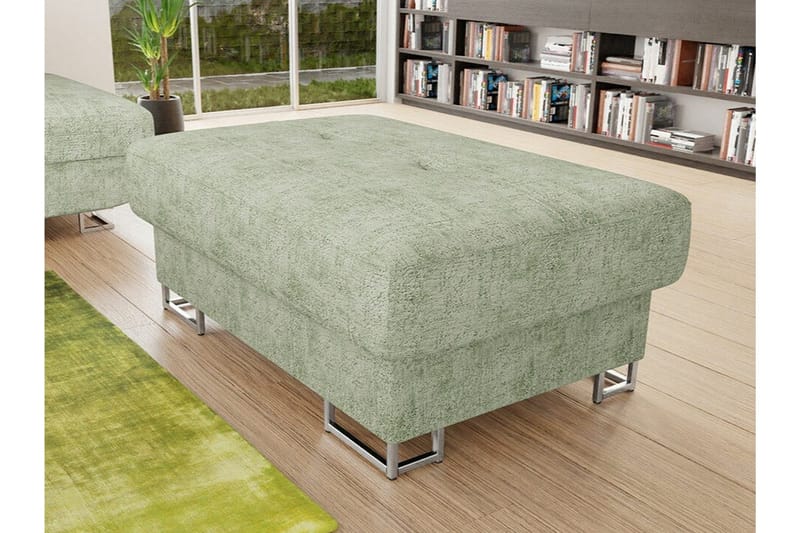 Reginia Fotpall 67 cm Light green/Green/Mint - Møbler - Stole & lænestole - Taburet & skammel - Puf