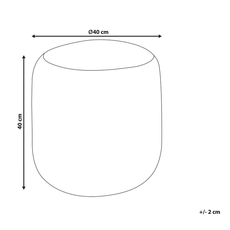 Puf Resafa - Møbler - Stole & lænestole - Taburet & skammel - Ottoman