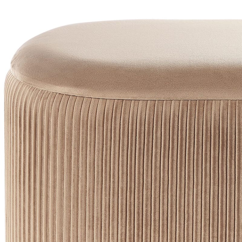 Puf Richland - Beige - Møbler - Stole & lænestole - Taburet & skammel - Ottoman