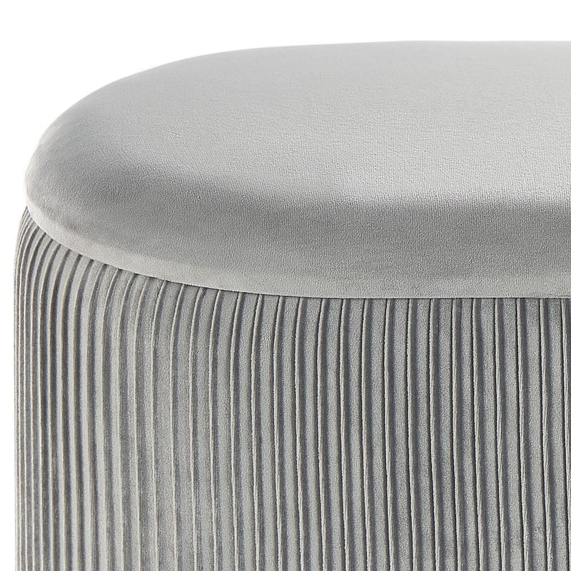 Puf Richland - Grå - Møbler - Stole & lænestole - Taburet & skammel - Ottoman