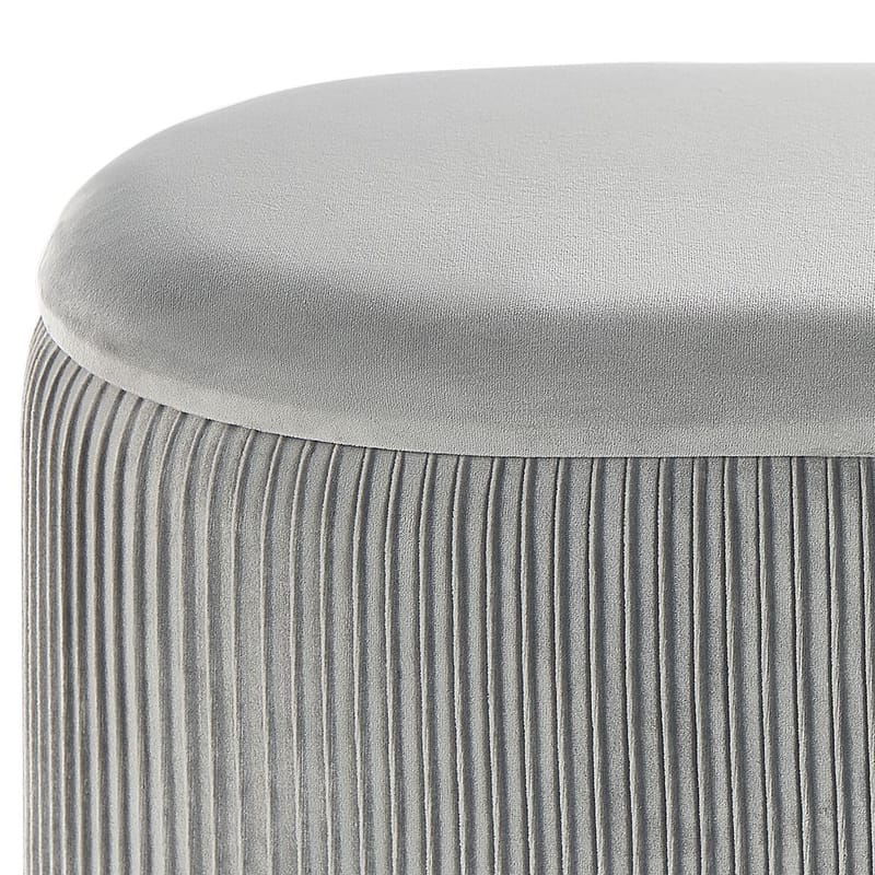 Puf Richland - Grå - Møbler - Stole & lænestole - Taburet & skammel - Ottoman