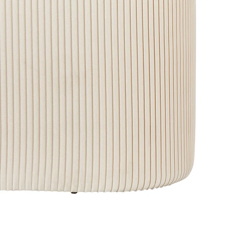 Puf Richland - Lys beige - Møbler - Stole & lænestole - Taburet & skammel - Ottoman