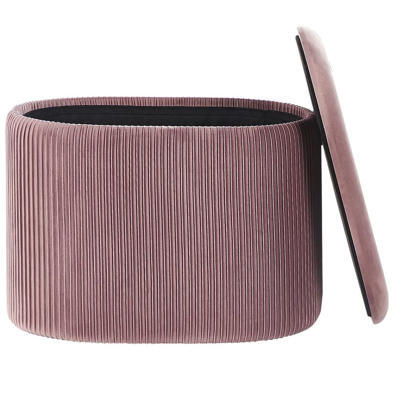 Puf Richland - Rosa - Møbler - Stole & lænestole - Taburet & skammel - Ottoman