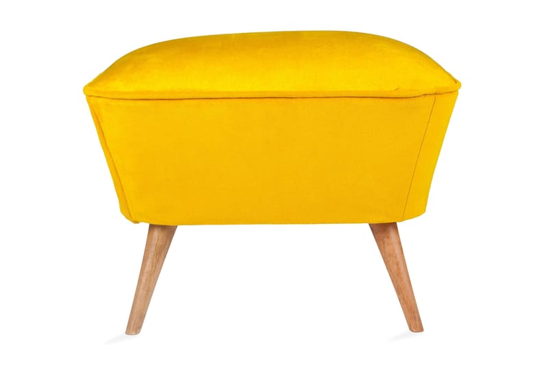 Saberi Fodskammel - Gul - Møbler - Stole & lænestole - Taburet & skammel - Puf