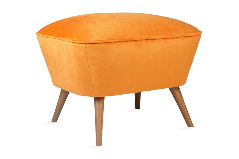 Saberi Fodskammel - Orange - Møbler - Stole & lænestole - Taburet & skammel - Puf