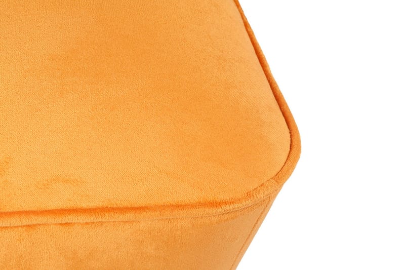 Saberi Fodskammel - Orange - Møbler - Stole & lænestole - Taburet & skammel - Puf