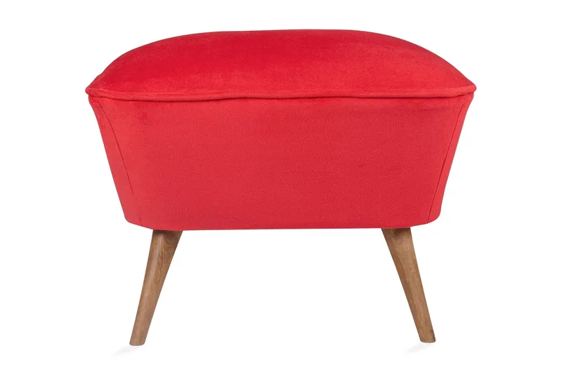 Saberi Fodskammel - Rød - Møbler - Stole & lænestole - Taburet & skammel - Puf
