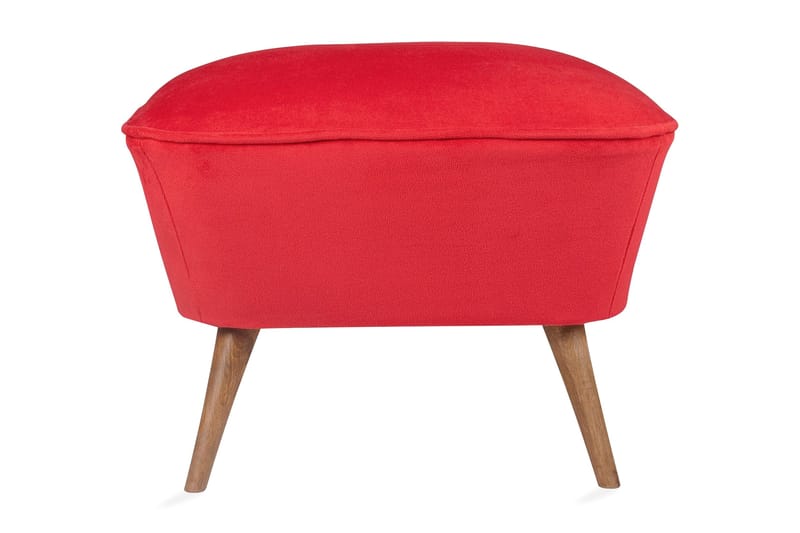 Saberi Fodskammel - Rød - Møbler - Stole & lænestole - Taburet & skammel - Puf