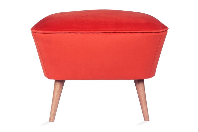 Saberi Fodskammel - Rød - Møbler - Stole & lænestole - Taburet & skammel - Puf