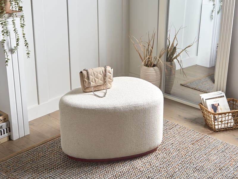 Puf Saco - Lys beige - Møbler - Stole & lænestole - Taburet & skammel - Ottoman