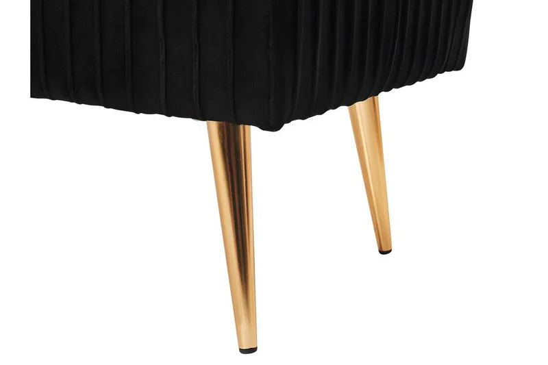 Salbertand Fodskammel - Sort - Møbler - Stole & lænestole - Taburet & skammel - Puf