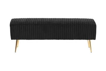Salbertand Fodskammel - Sort - Møbler - Stole & lænestole - Taburet & skammel - Puf