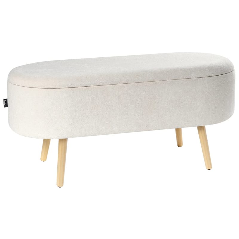 Sengebænk Oklahoma, Hvid, lyst træ