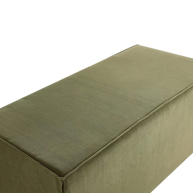 Sengebænk Vinita - Grøn - Møbler - Senge - Sengetilbehør & sengegavl - Lamelbunde