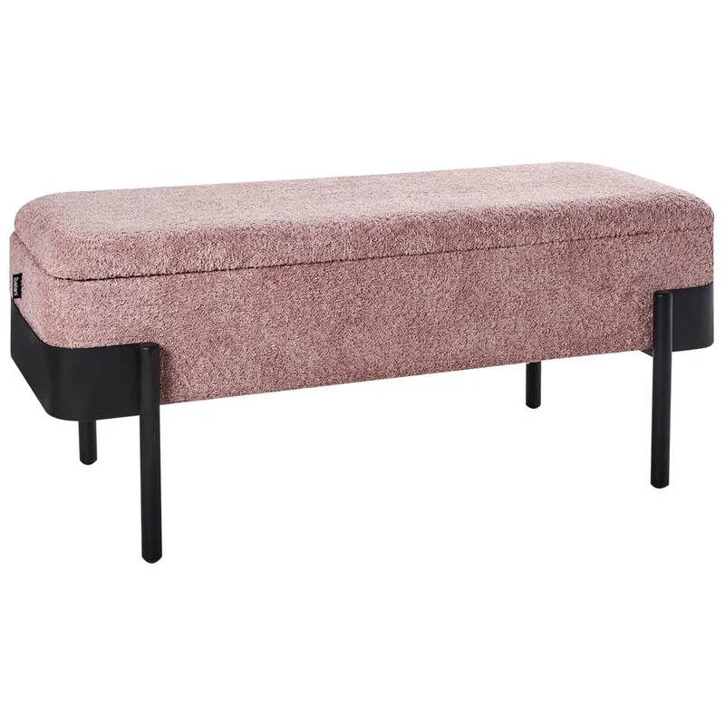 Sengebænk Warren, Rosa, Sort
