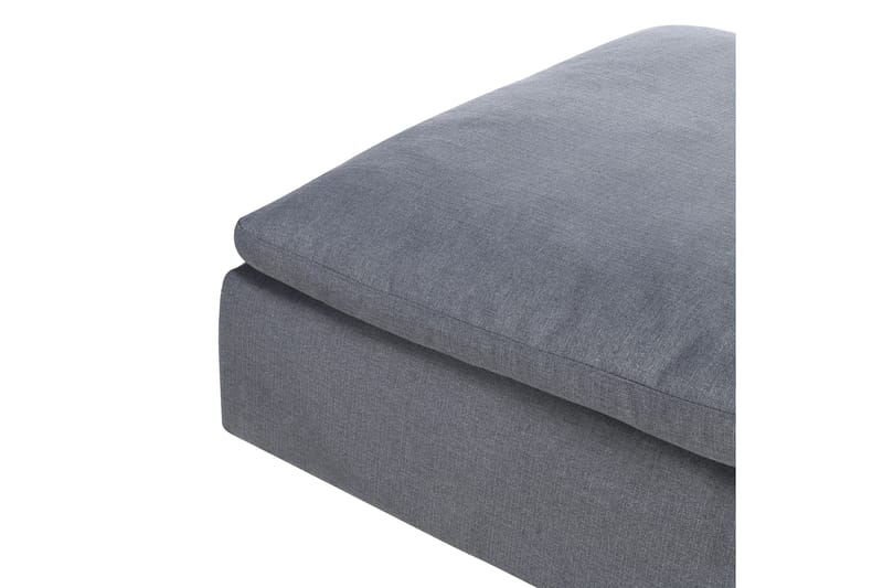 Sevillas Puf - Lysegrå/Sort - Møbler - Stole & lænestole - Taburet & skammel - Puf