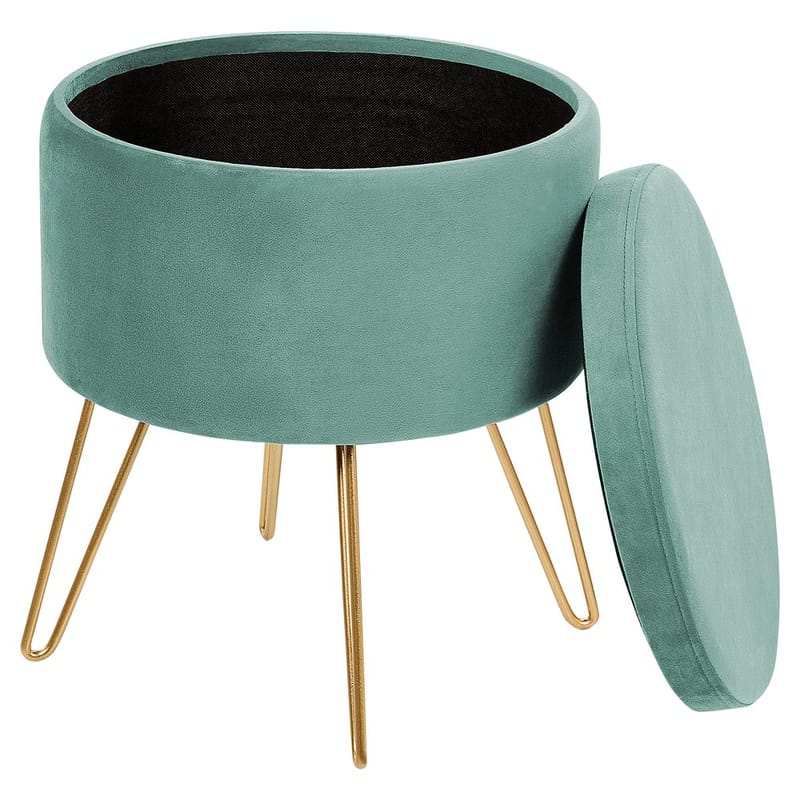 Puf Silas - Grøn - Møbler - Stole & lænestole - Taburet & skammel - Ottoman