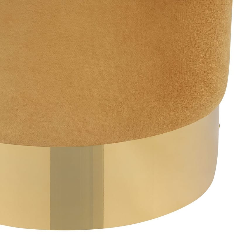 Puf Sophia - Gul, guld - Møbler - Stole & lænestole - Taburet & skammel - Ottoman