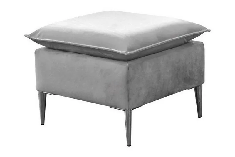 Staffin Fotpall 50 cm Light grey/Dark grey, undefined