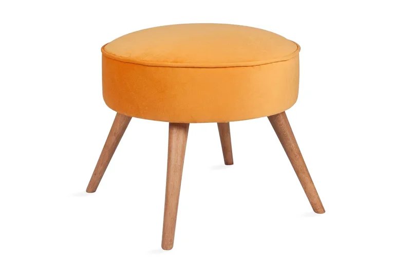 Stefanescu Fodskammel - Orange - Møbler - Stole & lænestole - Taburet & skammel - Puf