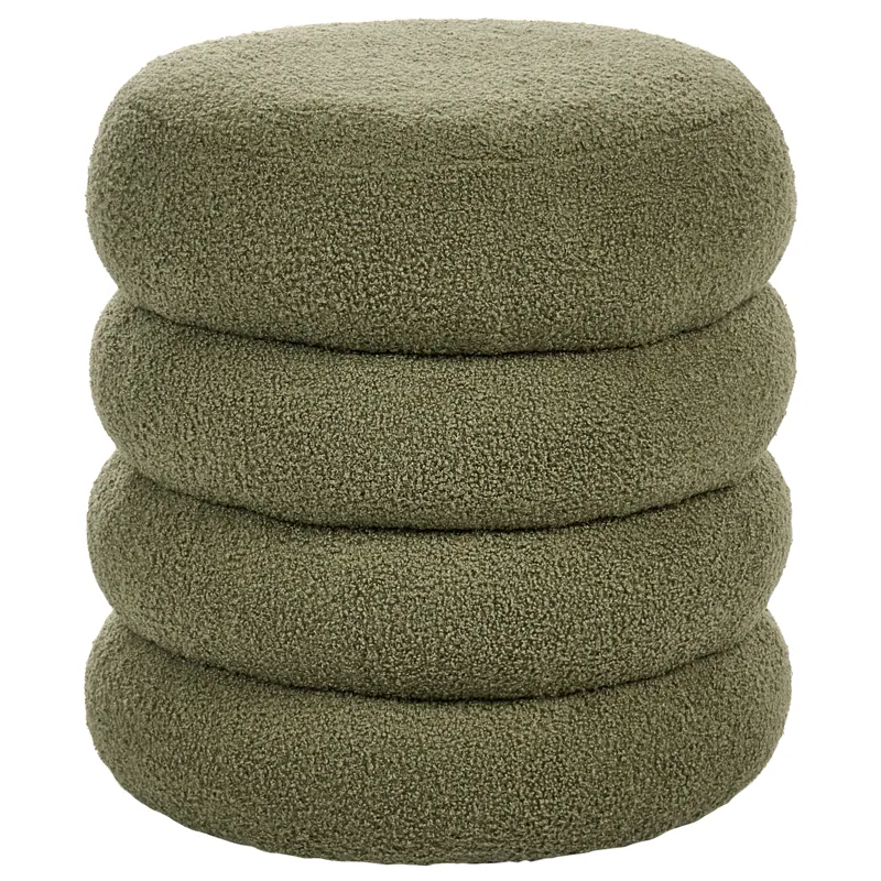 Puf Sumpter - Grøn - Møbler - Stole & lænestole - Taburet & skammel - Ottoman