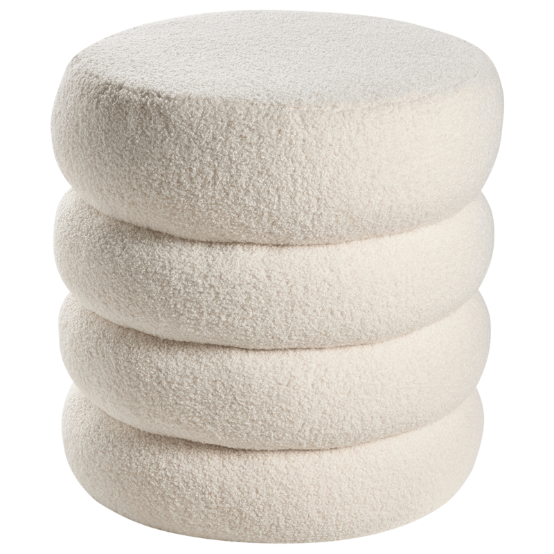 Puf Sumpter - Off-White - Møbler - Stole & lænestole - Taburet & skammel - Ottoman