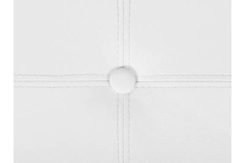 Syosset Fodskammel med Opbevaring - Hvid - Møbler - Stole & lænestole - Taburet & skammel - Puf