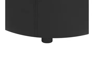 Syosset Fodskammel med Opbevaring - Sort - Møbler - Stole & lænestole - Taburet & skammel - Puf